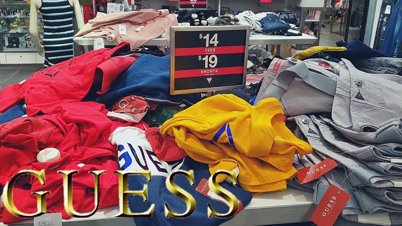 PRECIOS Y CALIDAD DE LA ROPA EN GUESS|Carlos te da a conocer|