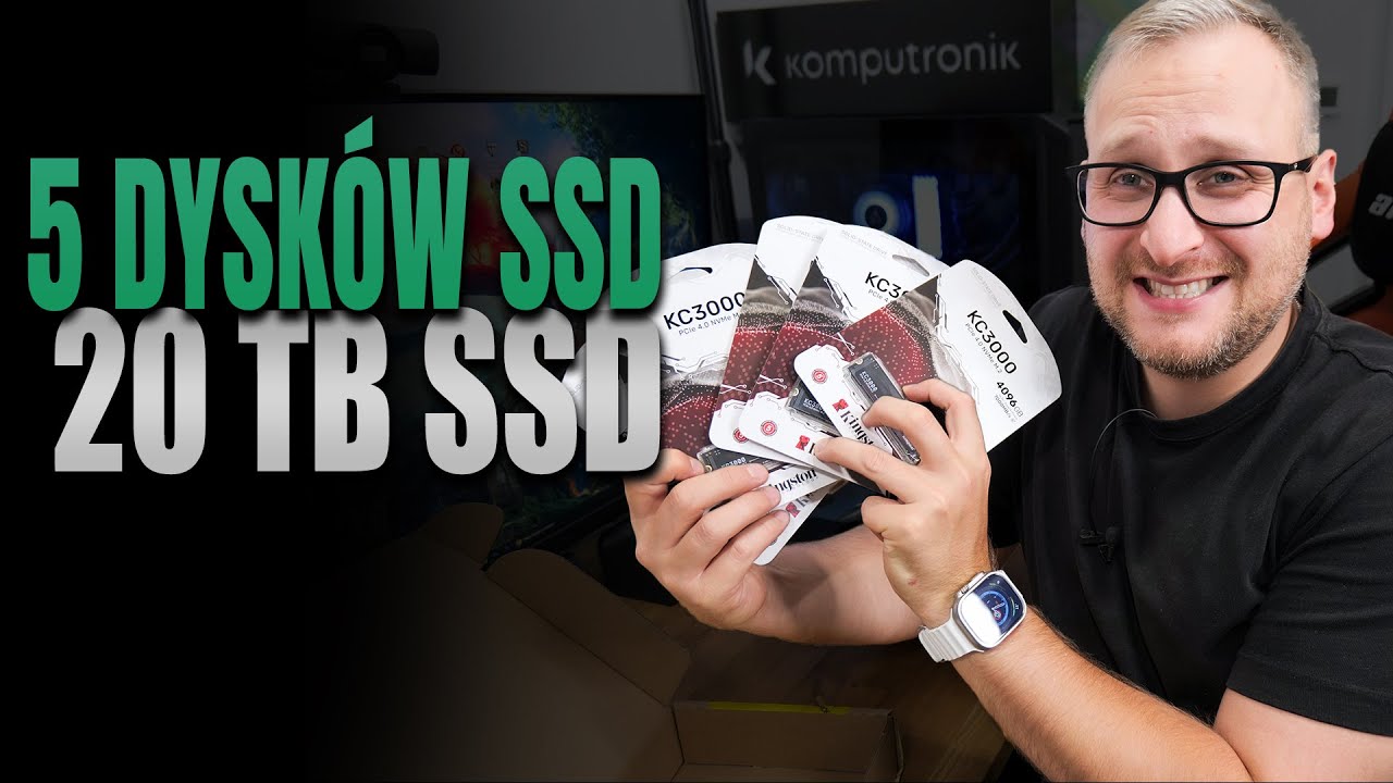 Po co mi aż 5 dysk&oacute;w SSD po 4TB każdy?! I do tego NAS