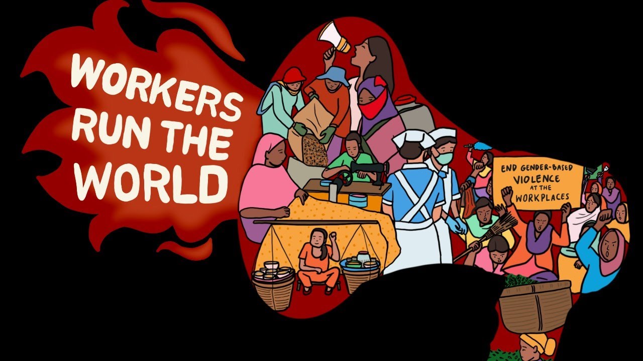 Solidarity Protest: Workers Run The World
