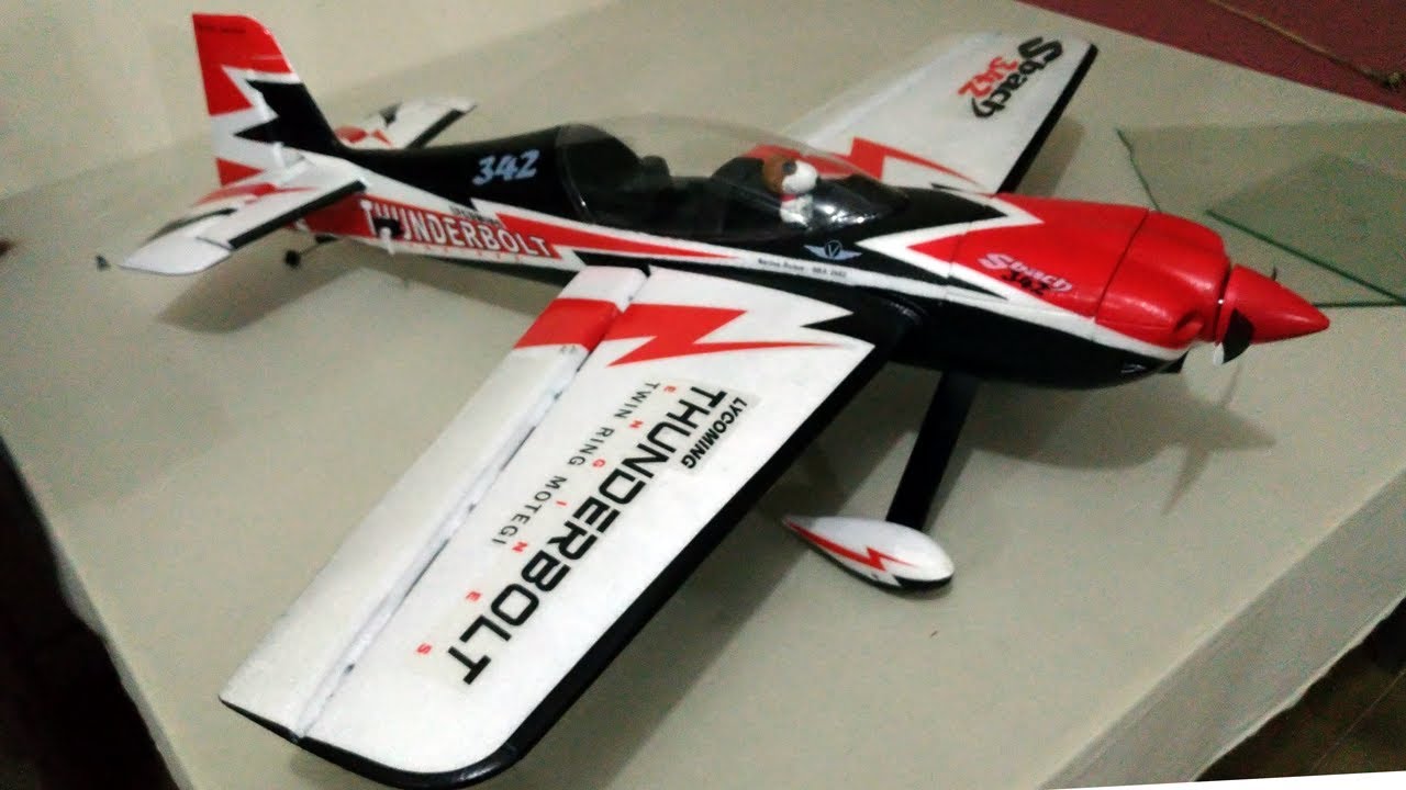 Sbach 342 XtremeAir, 5° voo (Volantex) | 4023 brushless 1050Kv | 2018