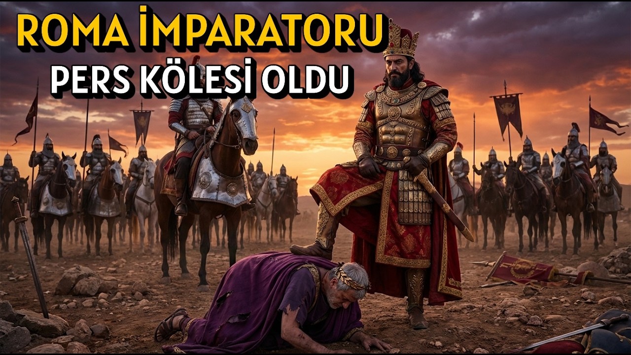 Tarihte İlk Kez Bir Roma İmparatoru Esir Düştü! | Şapur'un Valerianus'a Yaptığı Korkunç Muamele