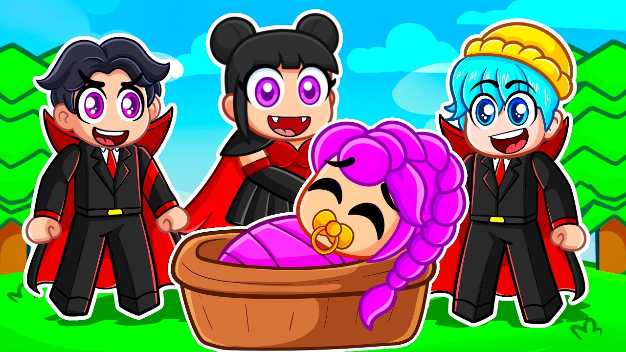 Baby Rumi ADOPTED by VAMPIRES in ROBLOX!