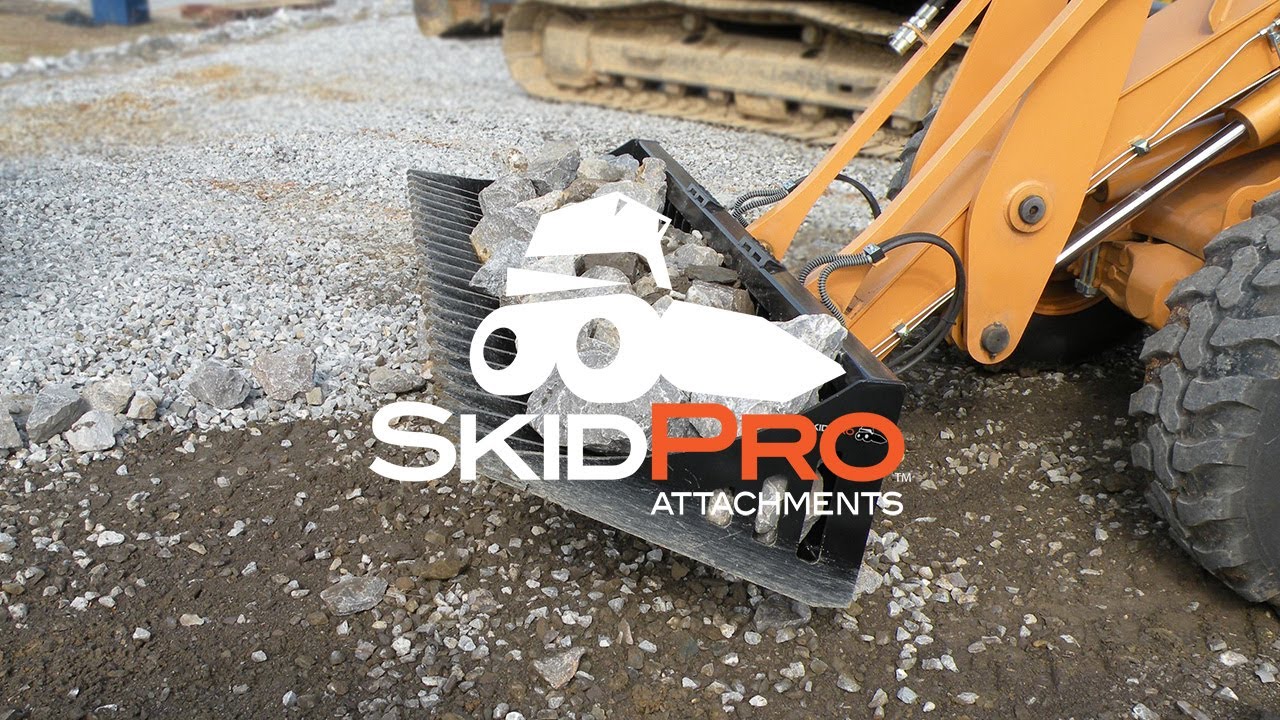 Skid Steer Rock Bucket - Skid Pro