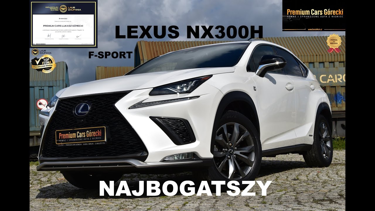 SPRZEDANY #premiumcarsgorecki Lexus NX300h F-Sport