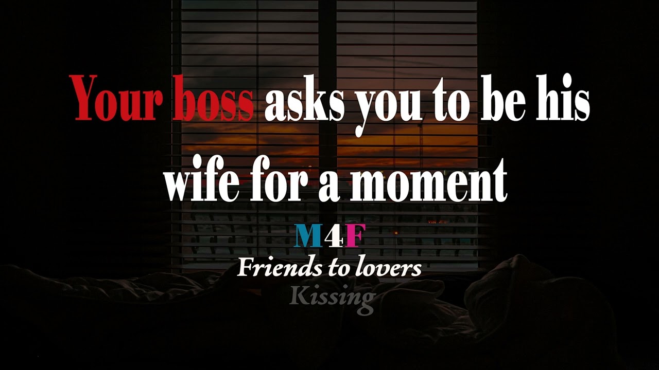 [M4F] PART 1 Could you pretend to be my wife? [Boss to lovers] FT.AMDA MUSIC