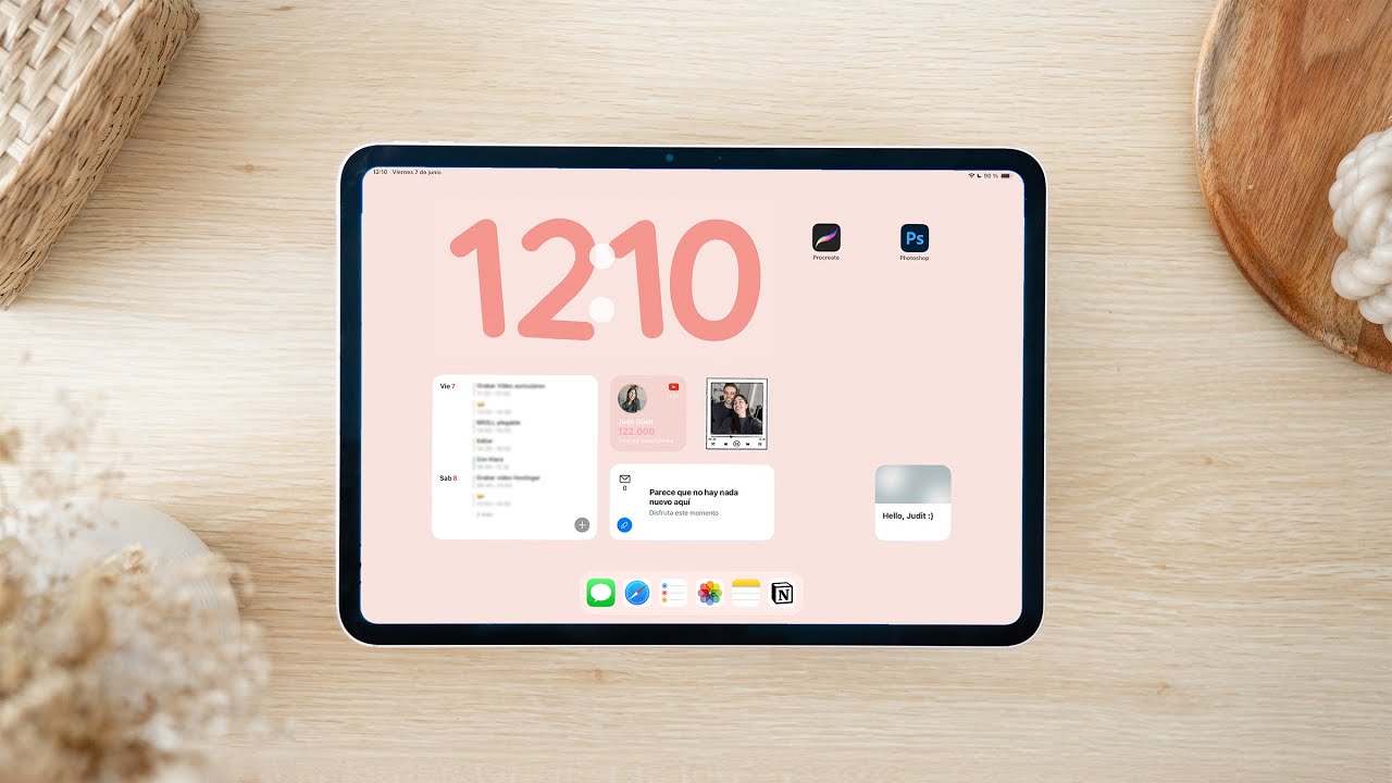 💅🏼🧖🏻 Personalizamos juntos mi iPad Pro M4 |  Fondos, widgets, modos de concentración (paso a paso)
