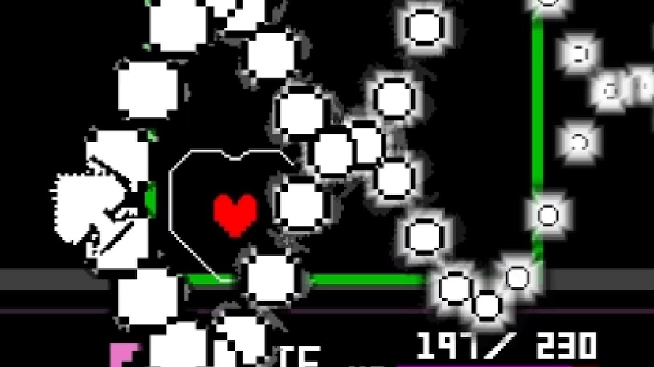 [TCRF] DELTARUNE - [Chapter 4 Superboss] Unused Attacks