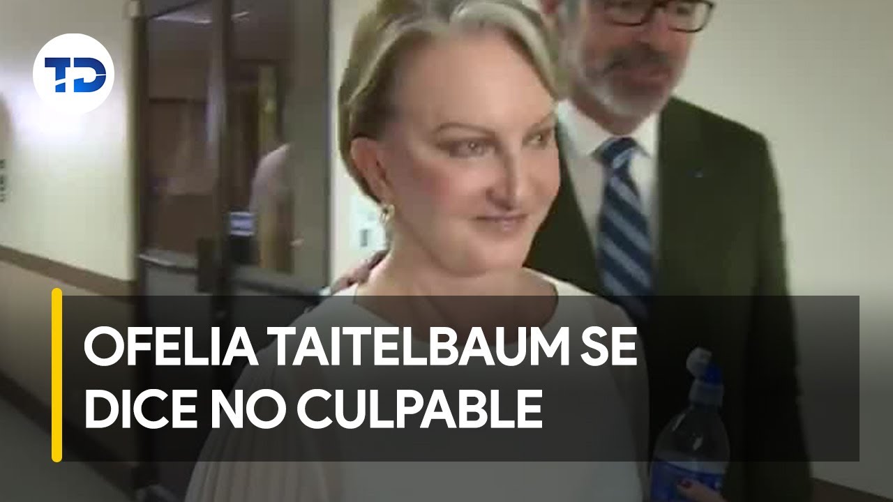 Ofelia Taitelbaum insiste en que no es culpable y no irá a prisión