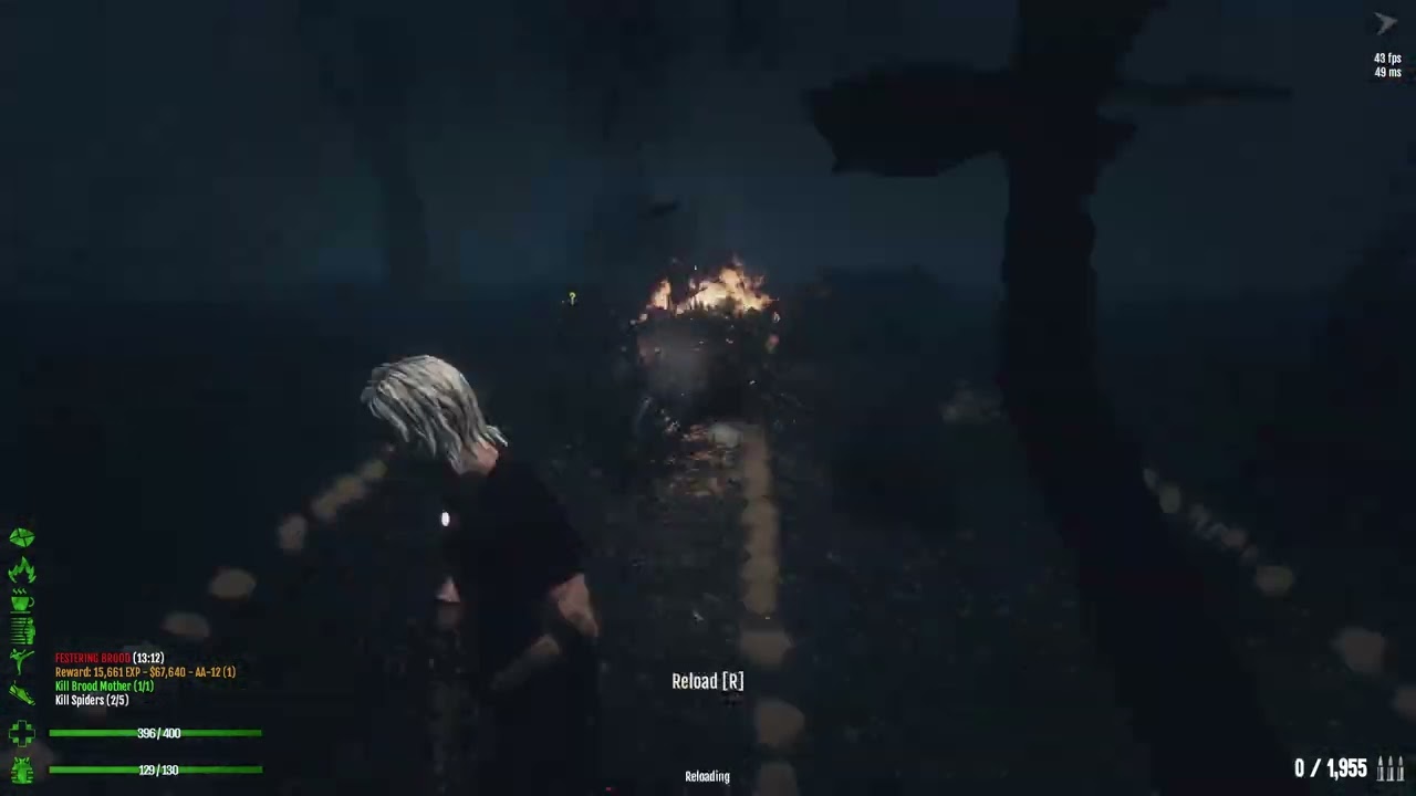 Dead Frontier 2 Corpse Blaster vs After Nerf Spider PZ w/minions [SOLO]