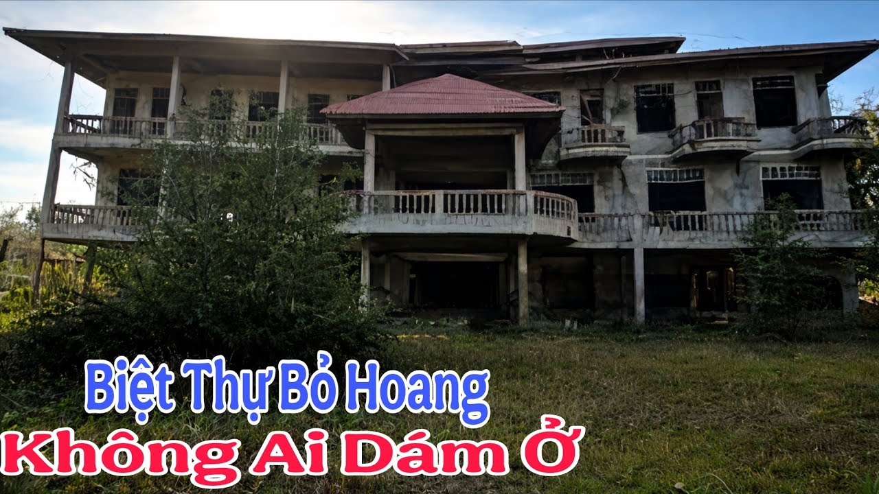 Đáng sợ khi lạc vào khu biệt thự bỏ hoang rộng lớn giống y như trong phim kinh dị Mỹ | Cảnh Tê 