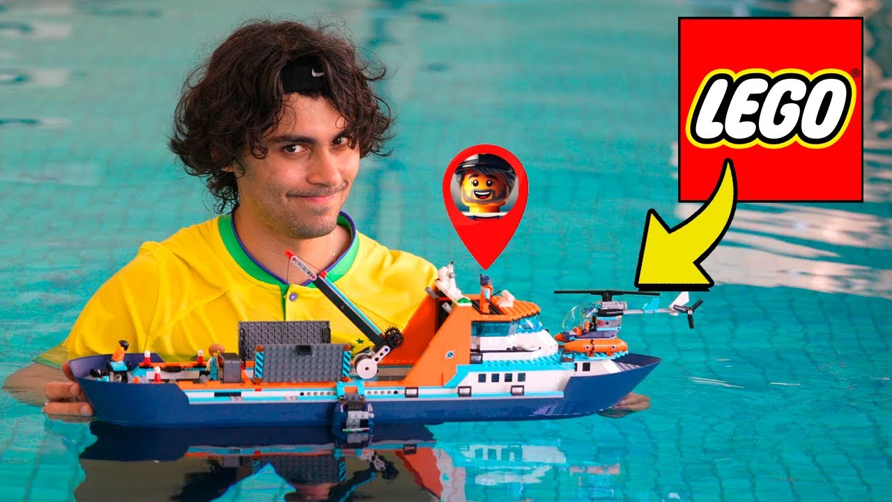 Я ПОСТРОИЛ ТРАНСПОРТ ИЗ LEGO, ЧТОБЫ ПРОВЕРИТЬ, РАБОТАЕТ ЛИ ОН!