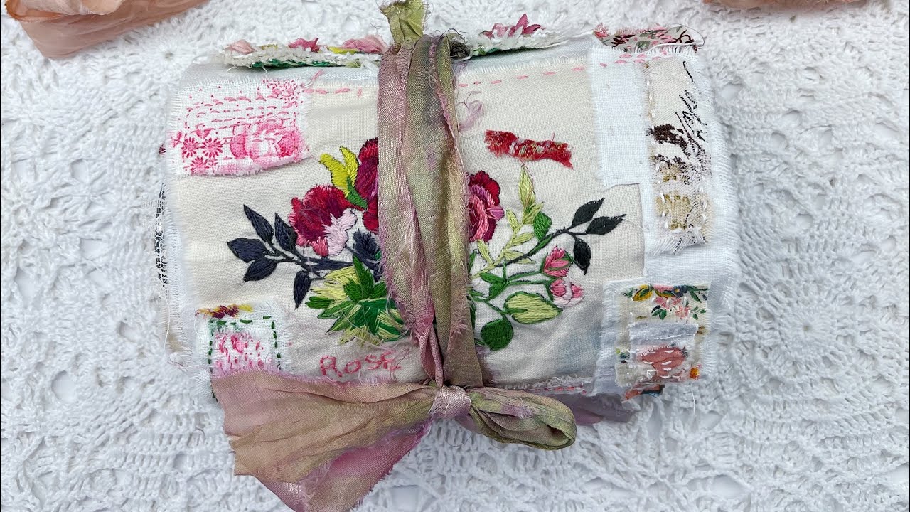 Roxy’s Journal of Stitchery Vol 3 “Down the Garden Path” #roxysjournalofstitchery #slowstitch