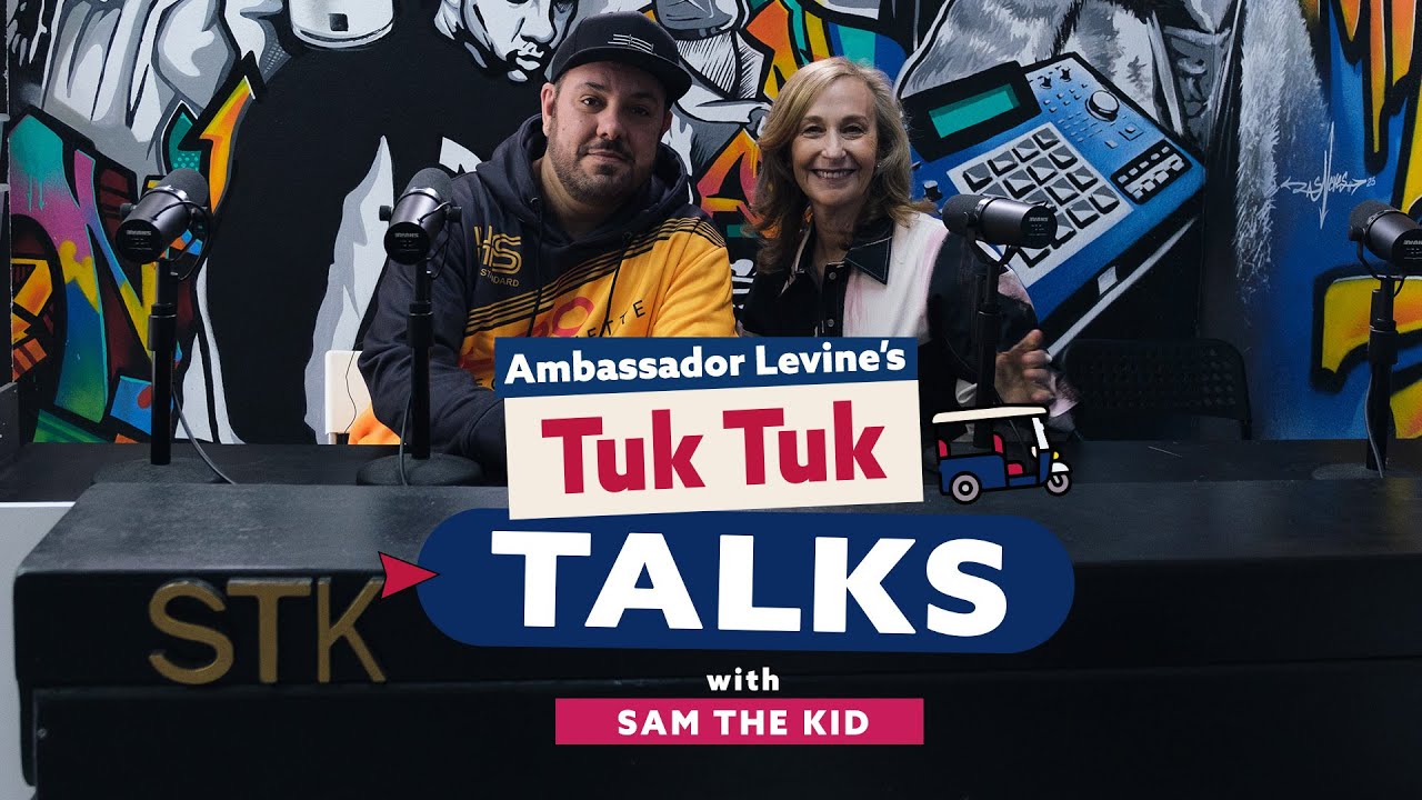 Tuk Tuk Talks with Ambassador Levine - Entrevista a Sam The Kid
