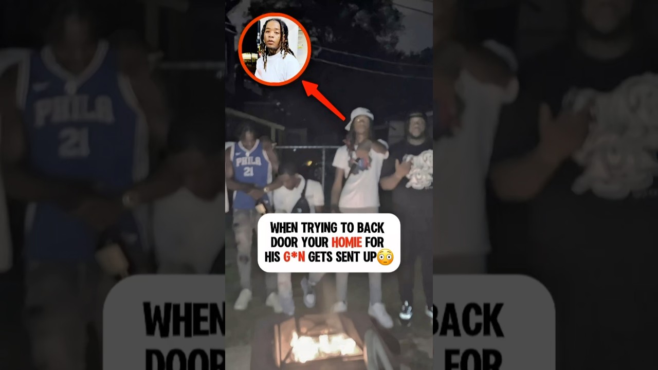 When Trying To Back Door Your Homie Goes Wrong😳 #chiraq #drill