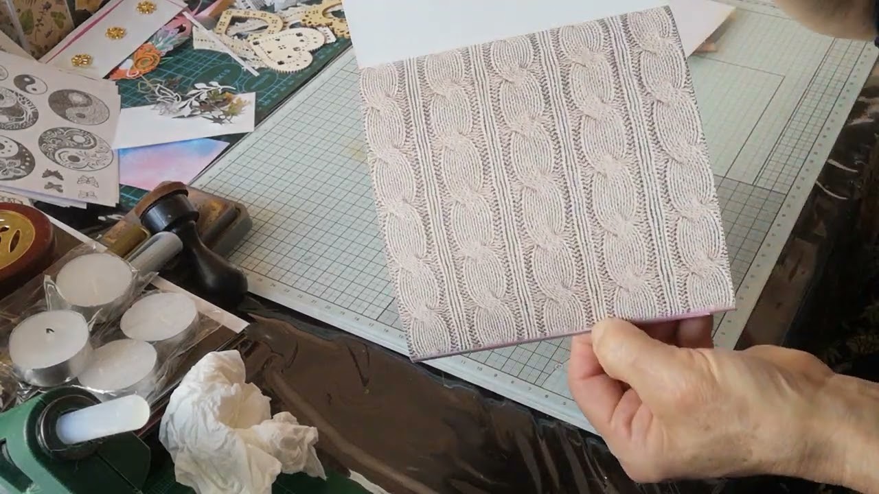 [tuto] :carte SIMPLE style SHABBY chic avec embellissement BOIS
