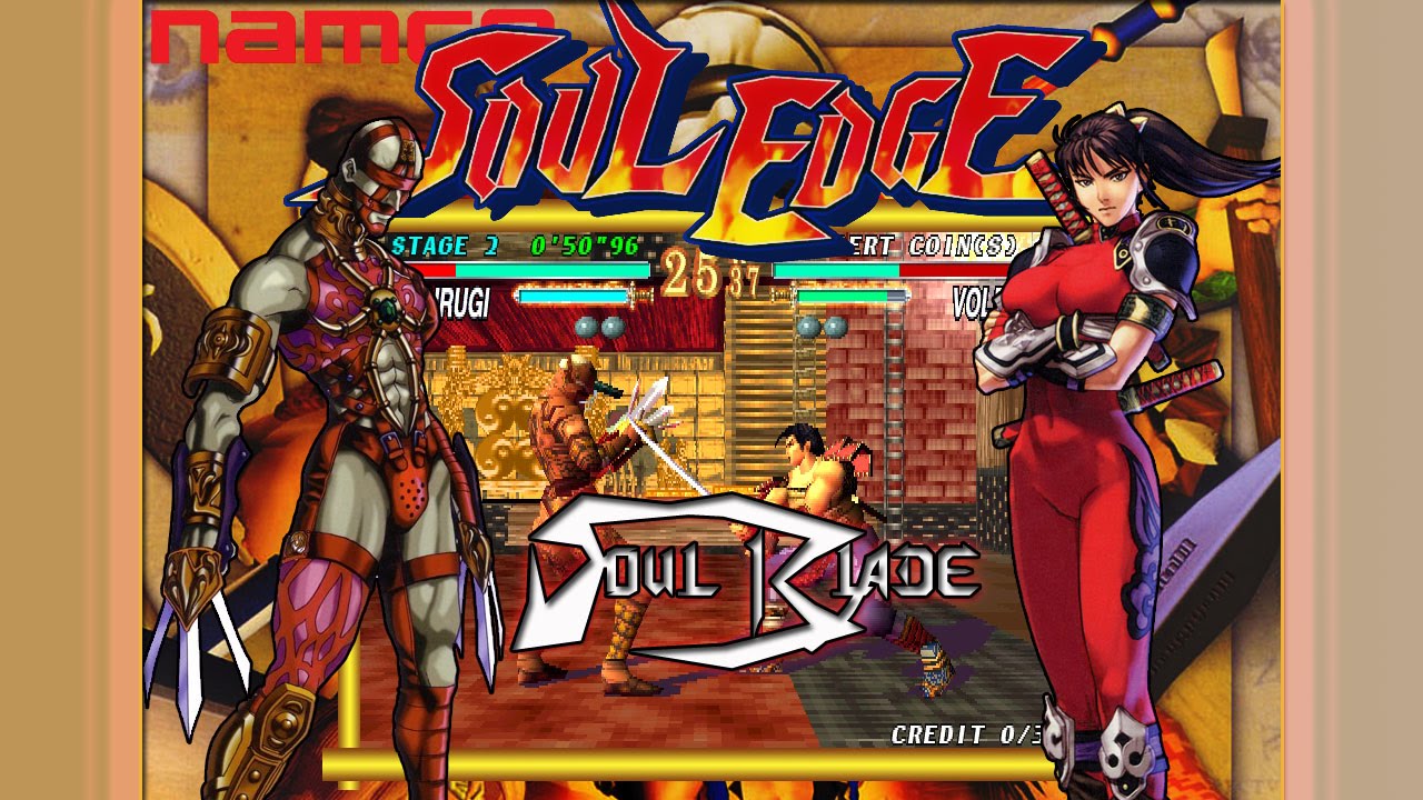 2# обзор игры Soul Blade (Soul Edge) для Playstation