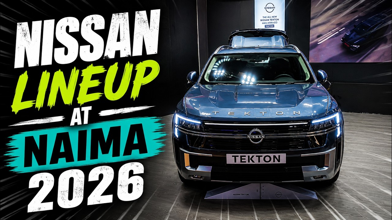 Что представлено на стенде Nissan на выставке NAIMA Mobility 2026? | Magnite и Tekton