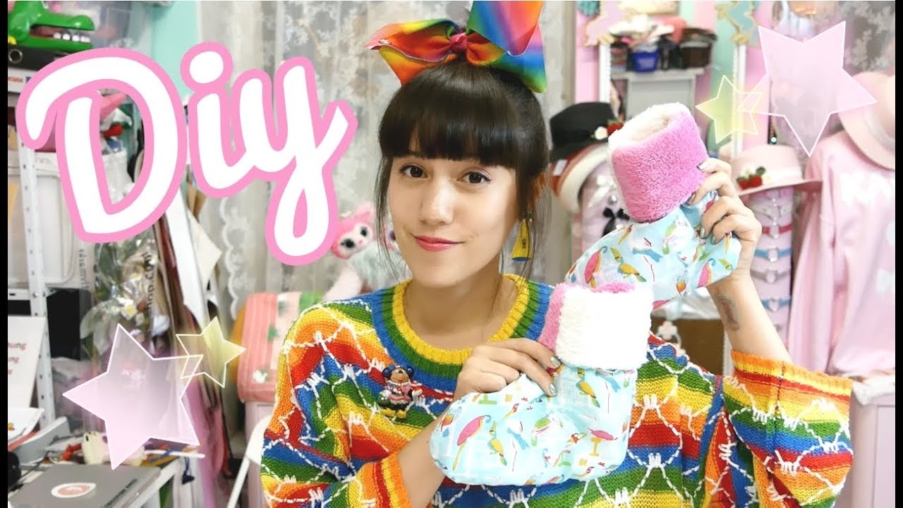 DIY | Flauschige Socken für Zuhause nähen