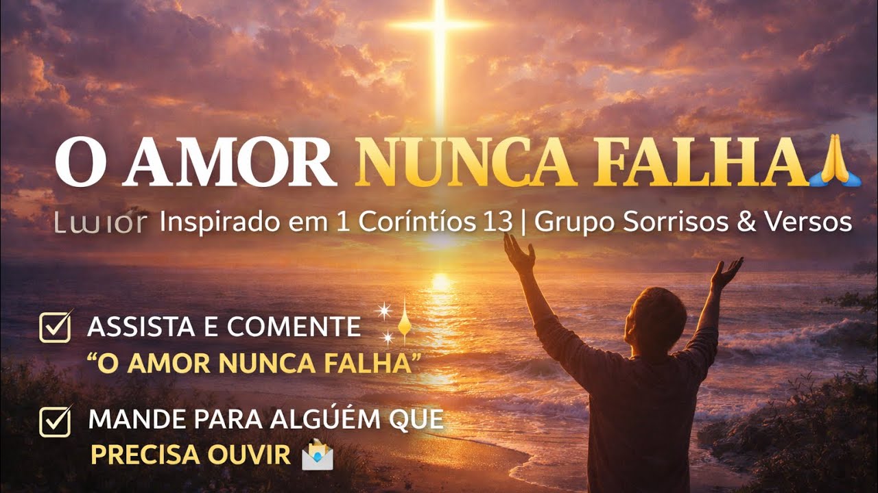 O AMOR NUNCA FALHA 🙏 Louvor Inspirado em 1 Coríntios 13