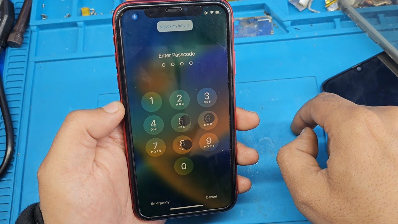iPhone Display Passcode Unlock ( Voice Control 2023 ) Google Chacha