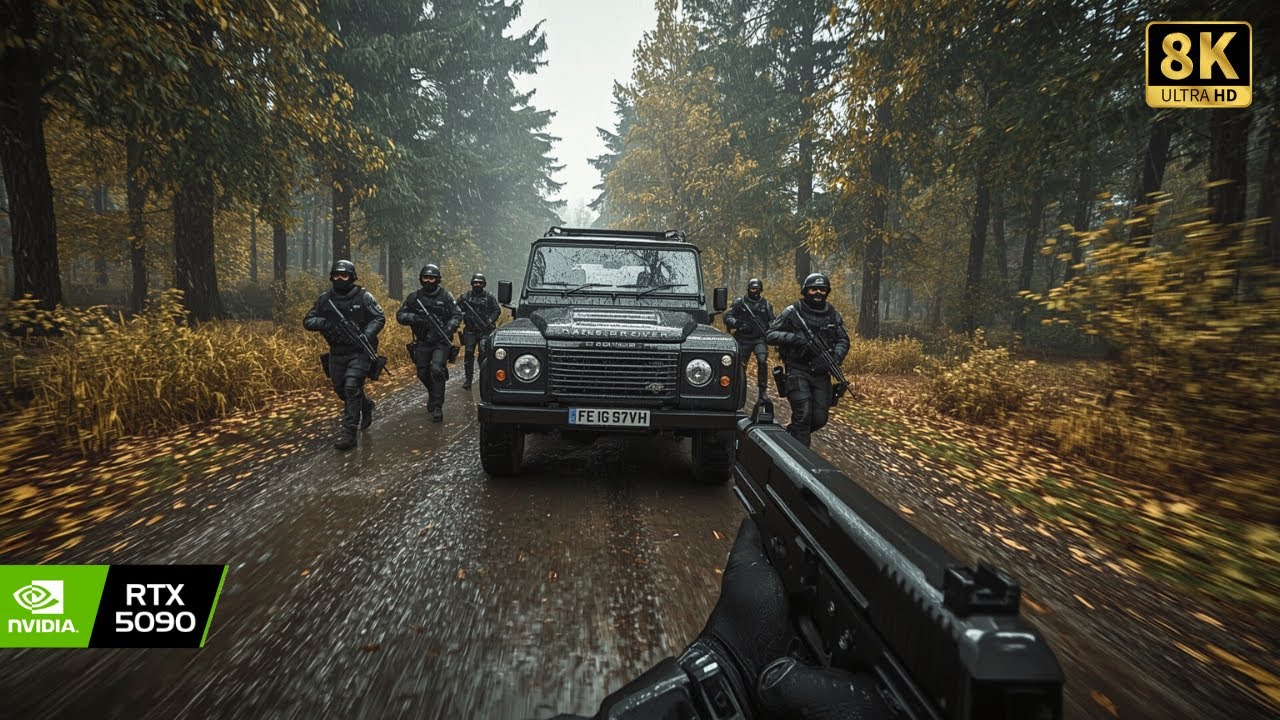 Call of Duty Modern Warfare II | RTX 5090 (8K - 60 кадров в секунду) Ультра-геймплей (потрясающая...