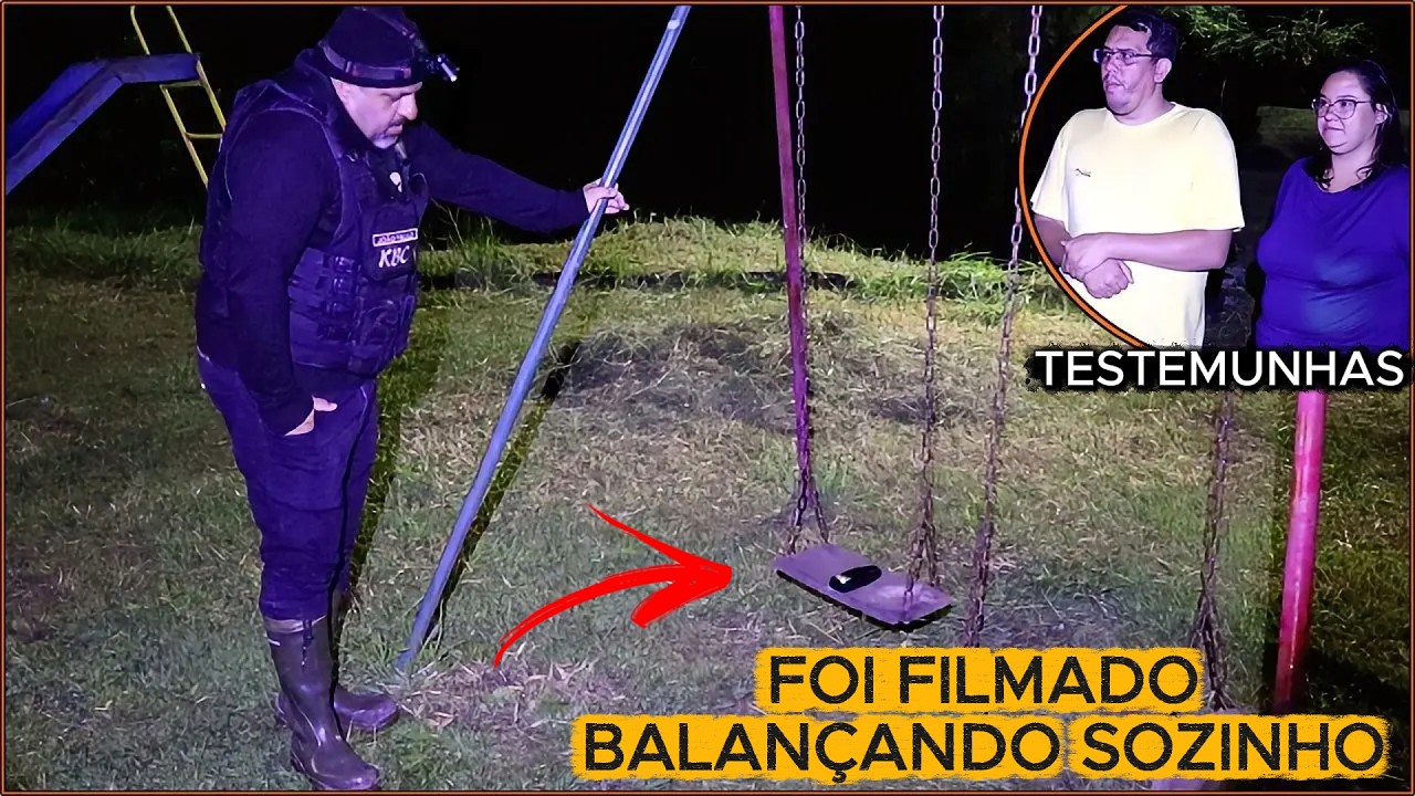 O MIST&Eacute;RIO DO BALAN&Ccedil;O FANTASMA DE GUARATINGUET&Aacute; | ENCONTRAMOS A ENTIDADE DO PARQUINHO