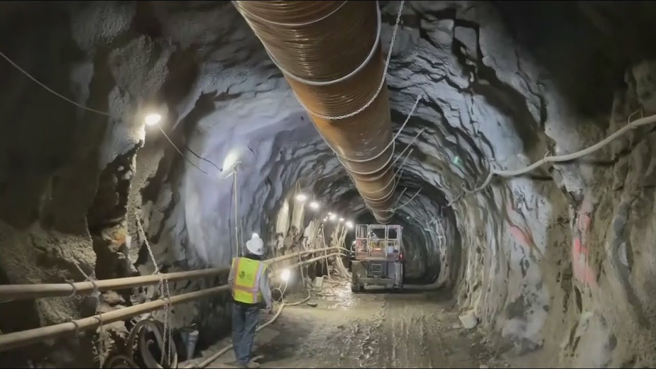 Mountain Tunnel, key piece of Bay Area water infrastructure, getting major overhaul