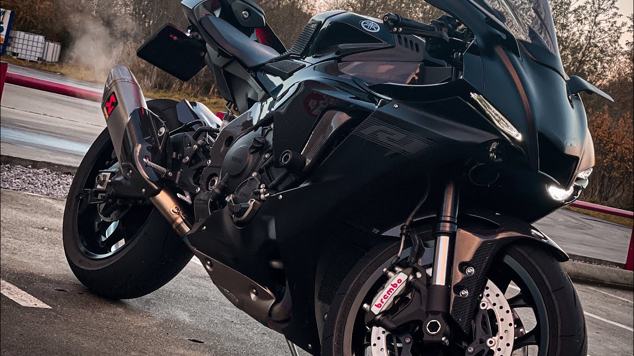 Yamaha R1 2021 Замена звездочек 16T на 15T