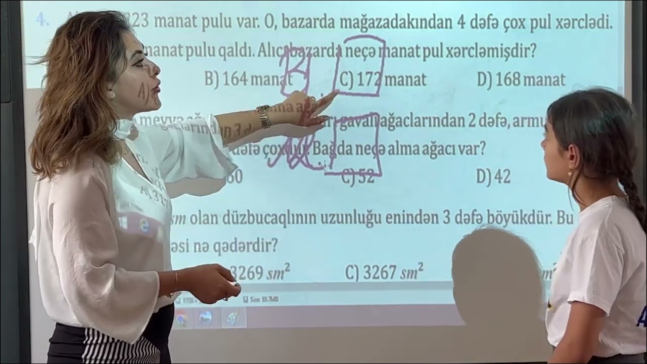 Səhifə 143 | Test 20 | 4-cü sinif | NAMAZOV | Qiymətləndirmə testləri