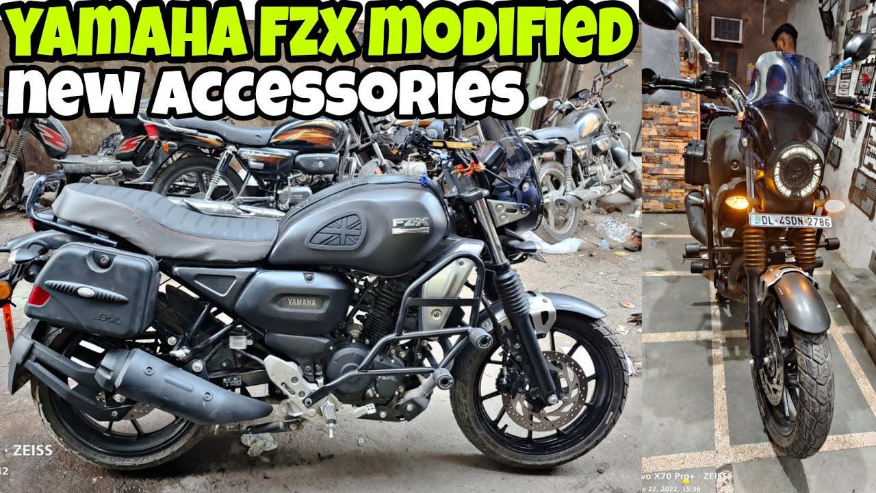 Yamaha fzx modification accessories | fz x 150 modified |
