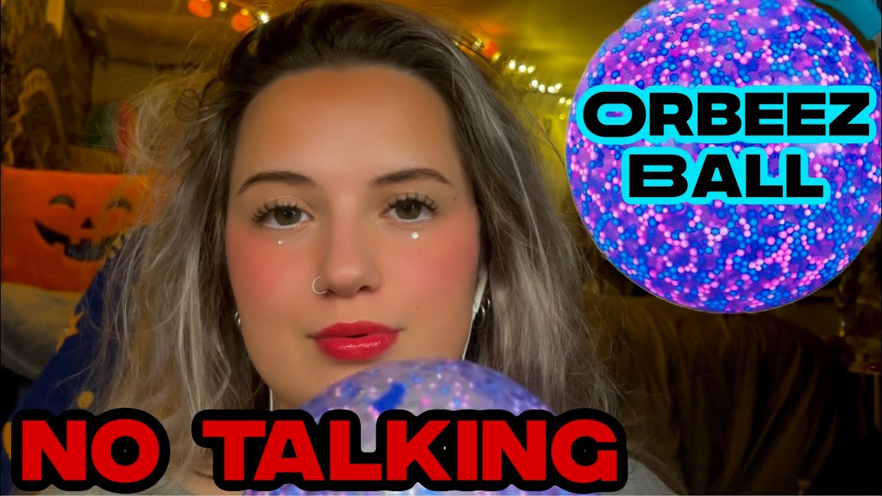 Orbeez Ball ASMR Long Version!! 🔮💘⛈️ Thunder ASMR sounds