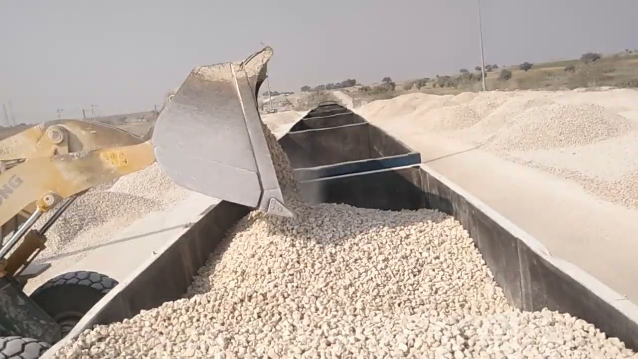 रेल लोड कैसे होती है गिट्टी की और गिट्टी से स्टील कैसे बनता है सोनू जैसलमेर