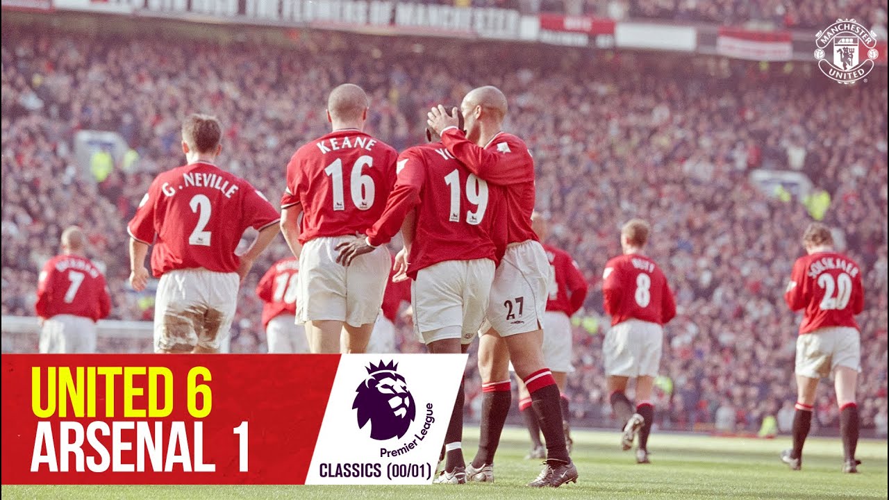 Klasyka PL: hat-trick Yorke'a zaskakuje Kanonier&oacute;w | Manchester United 6-1 Arsenal (2000/01)