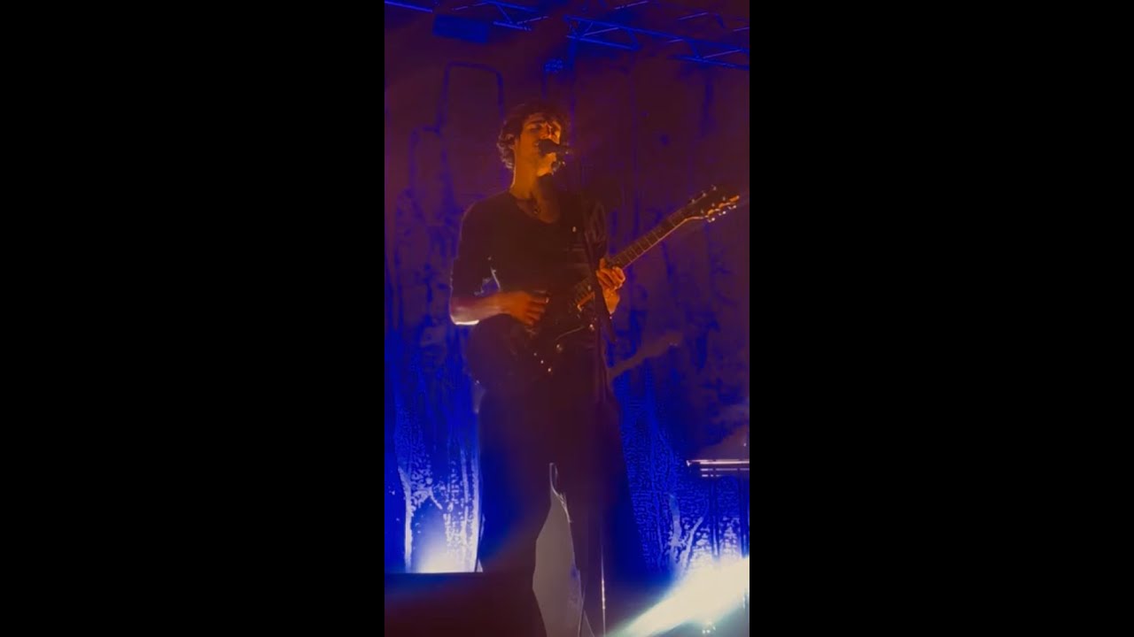 Tamino playing Indigo Night live in Manchester on October 19, 2025