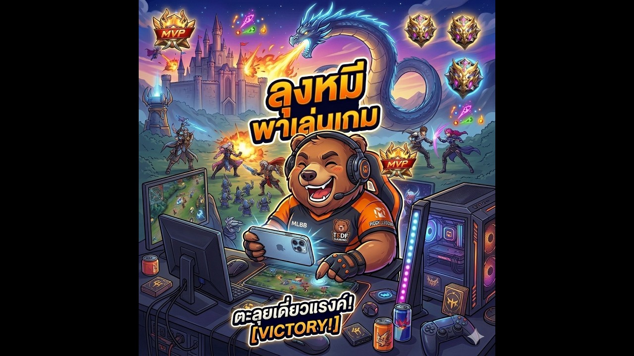 ลุงหมีเล่นม้า MLBB