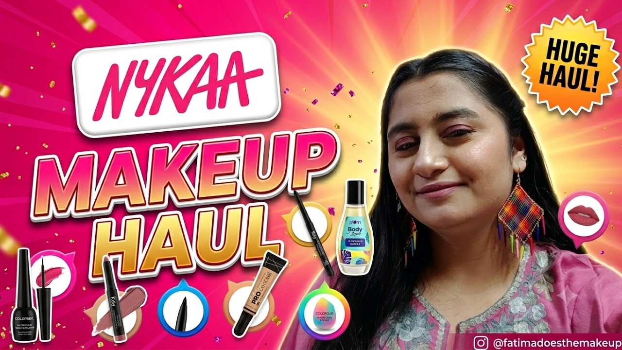 NYKAA MAKEUP HAUL | FatimaDoesTheMakeup