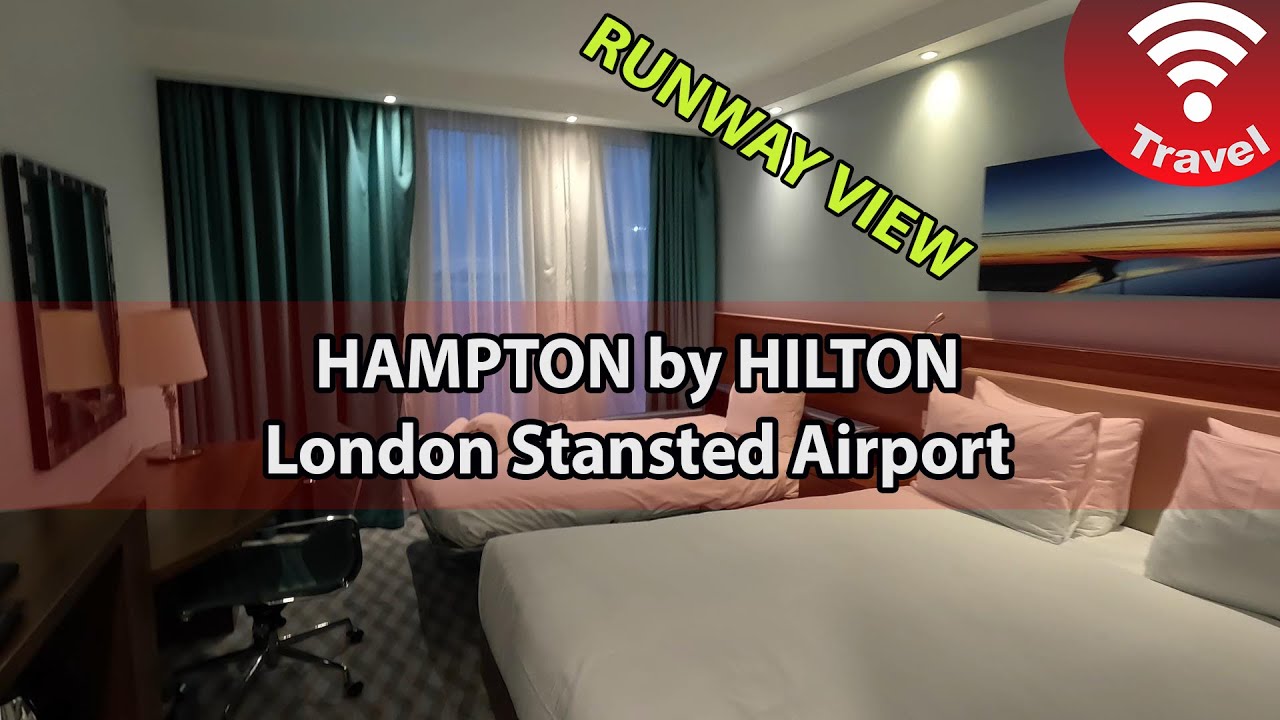 Hampton by Hilton, London Stansted Airport. Runway view