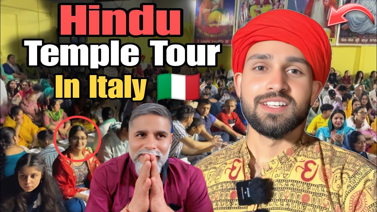 ITALY'S HIDDEN Shiva Mandir Aswin Travel World Reveals😱😱