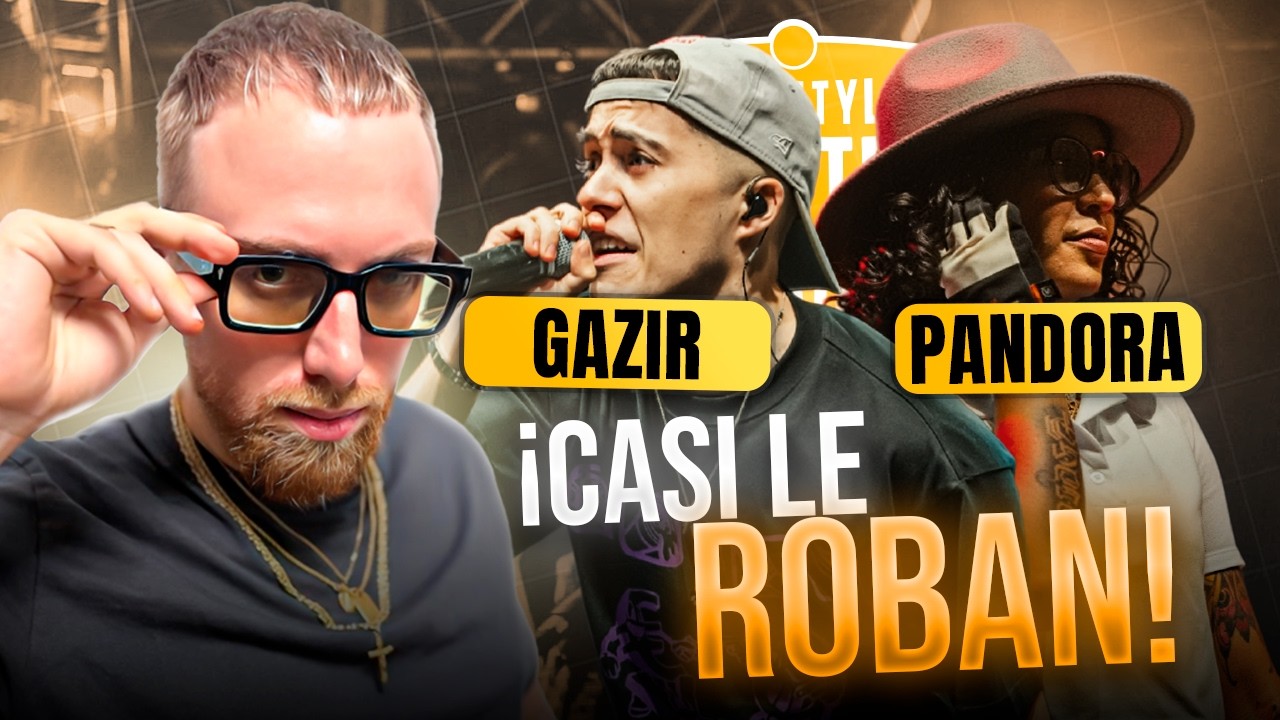 ¡PARECÍA QUE LE IBAN A ROBAR! | PANDORA VS GAZIR FMS COLOMBIA FINALS