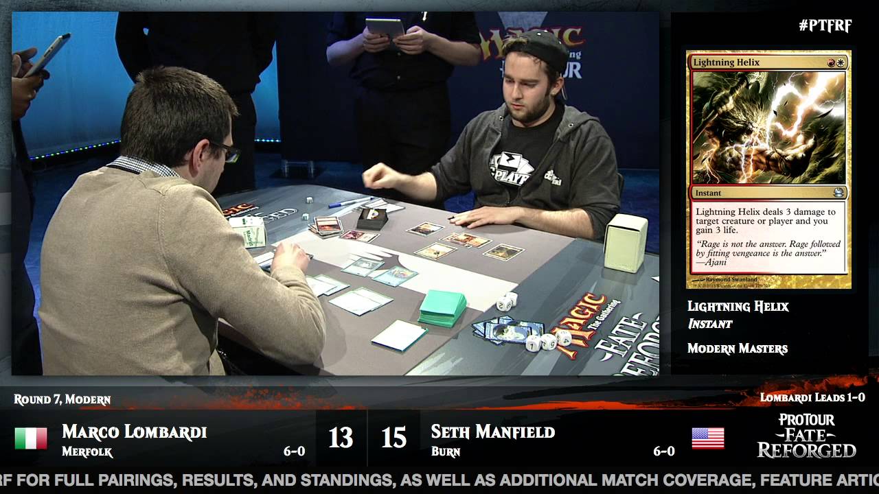 Pro Tour Fate Reforged Round 7 (Modern): Lee Shi Tian vs. Makihito Mihara