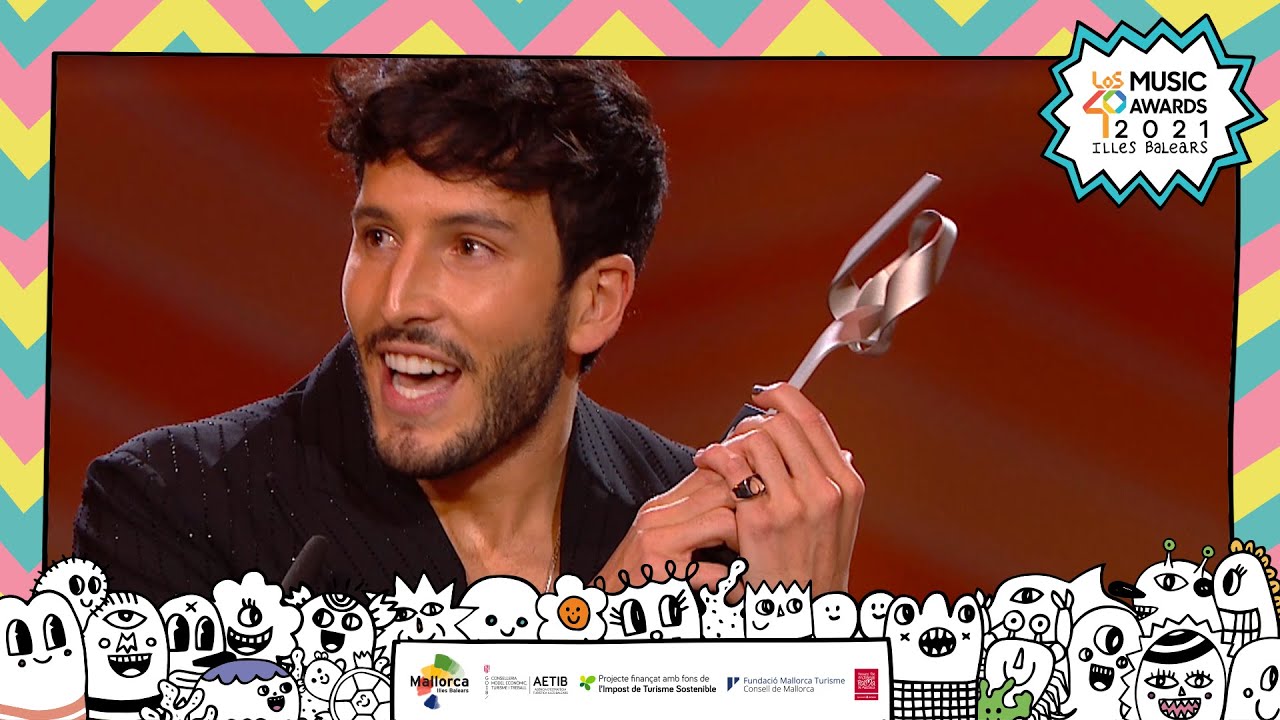 El emocionante discurso de SEBASTIÁN YATRA en LOS40 Music Awards 2021 Illes Balears | LOS40