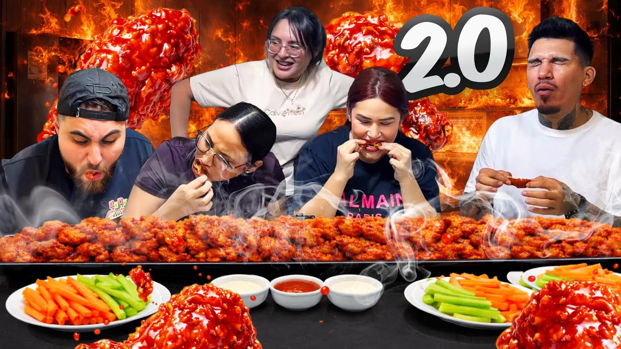 LES OFRECÍ $10,000 POR COMER 10 ALITAS MÁS PICOSAS DE MÉXICO… 🔥