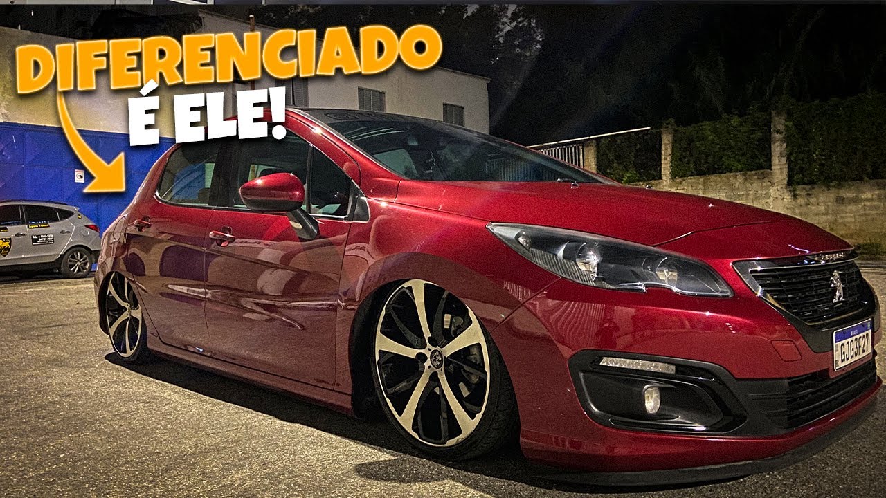 PEGEOT 308 SUSPENSÃO A AR ARO 19 BOM GOSTO ELE TEM