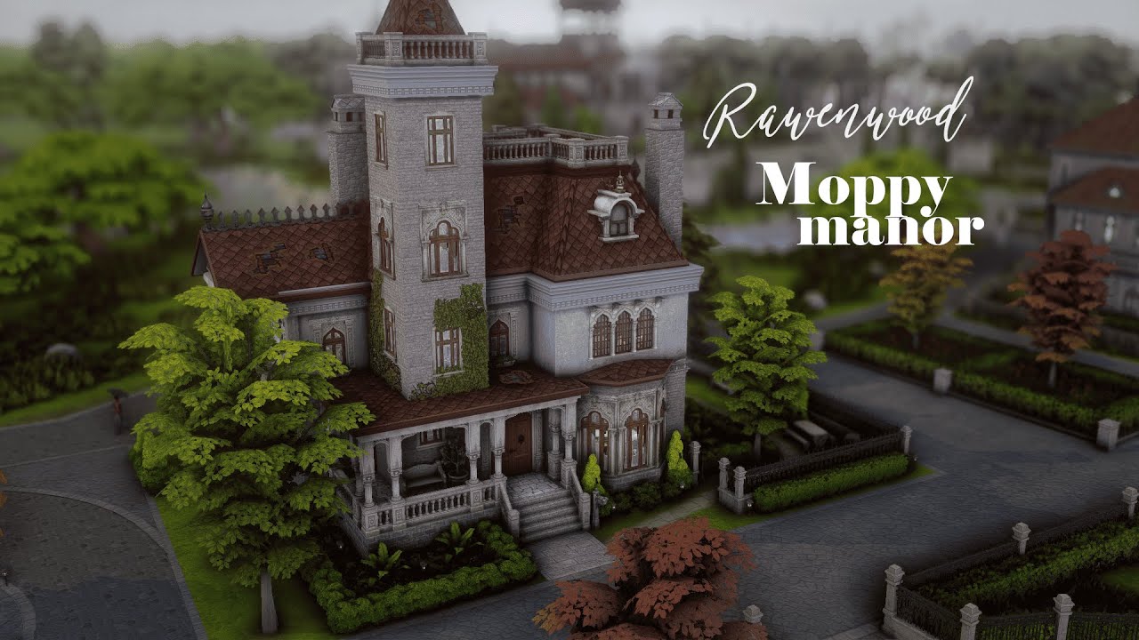 Дом швабры | Строительство The Sims 4 | Moppy Manor