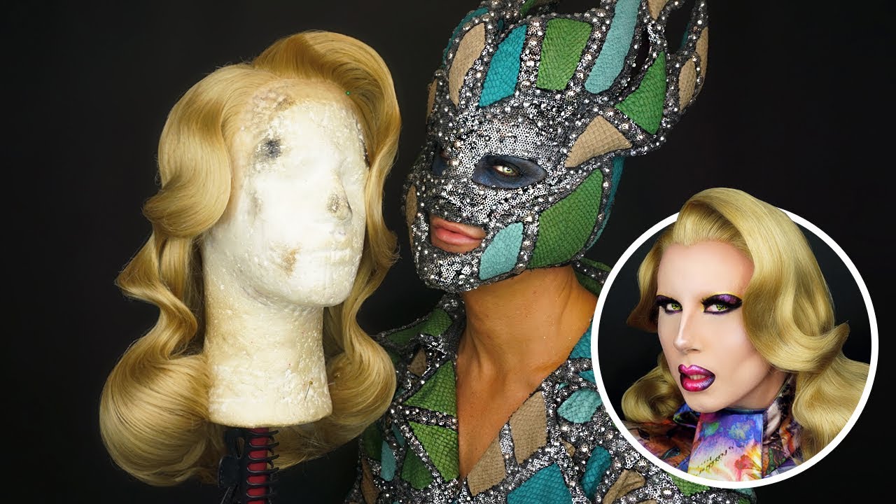 WIG TRANSFORMATION W/ MR VILLBERG - Blonde Retro Wig Tutorial