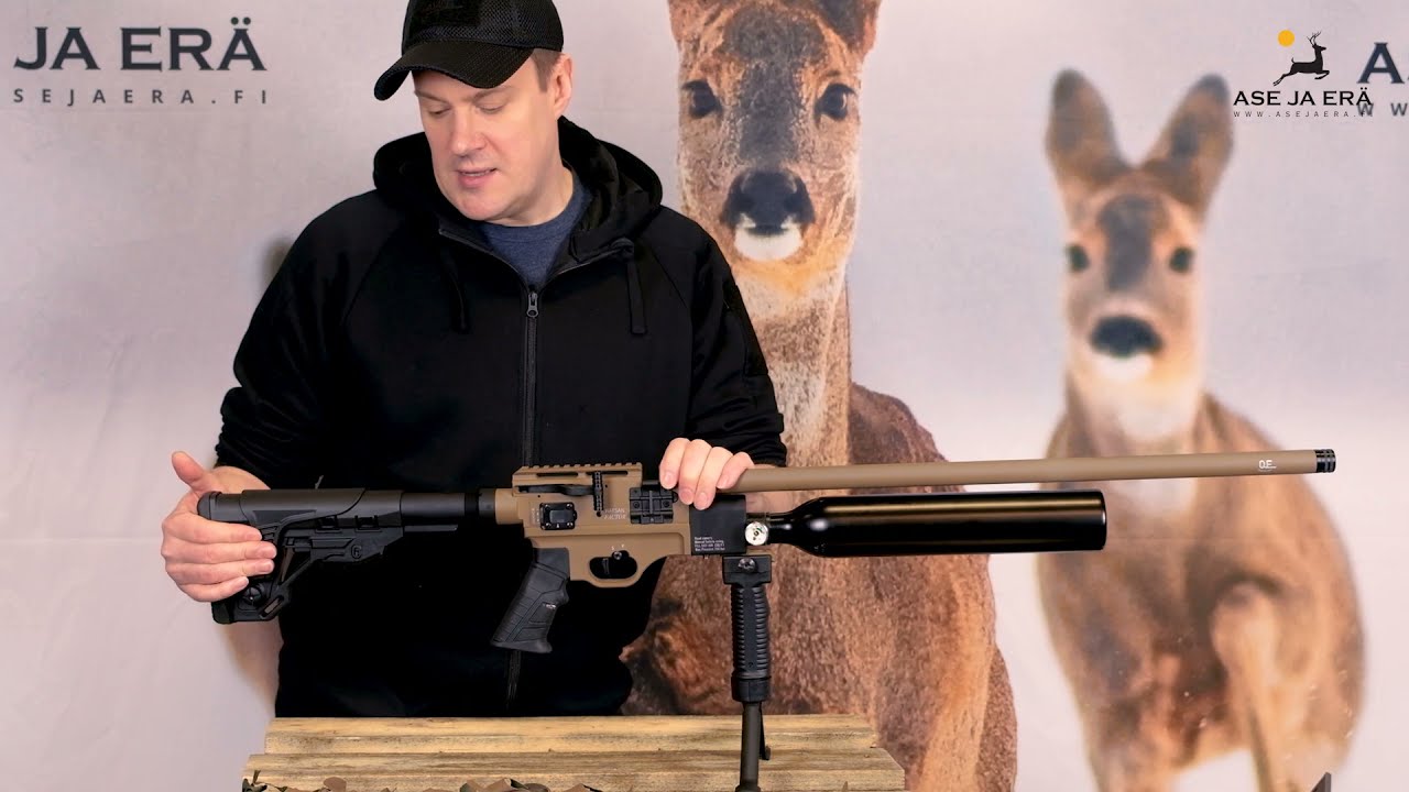 Hatsan Factor FDE 6,35 PCP-paineilmakivääri - Ase ja Erä.fi