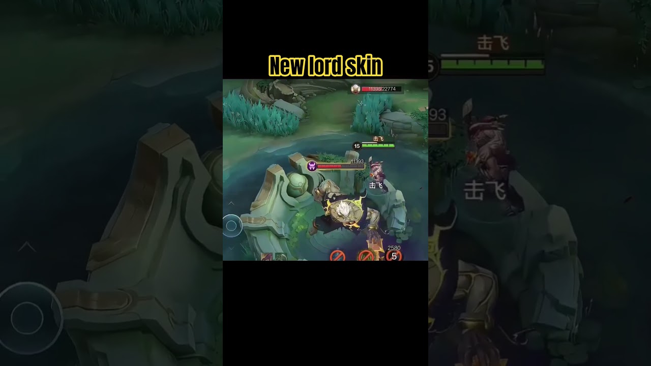 China server have new lord skin😨💥 