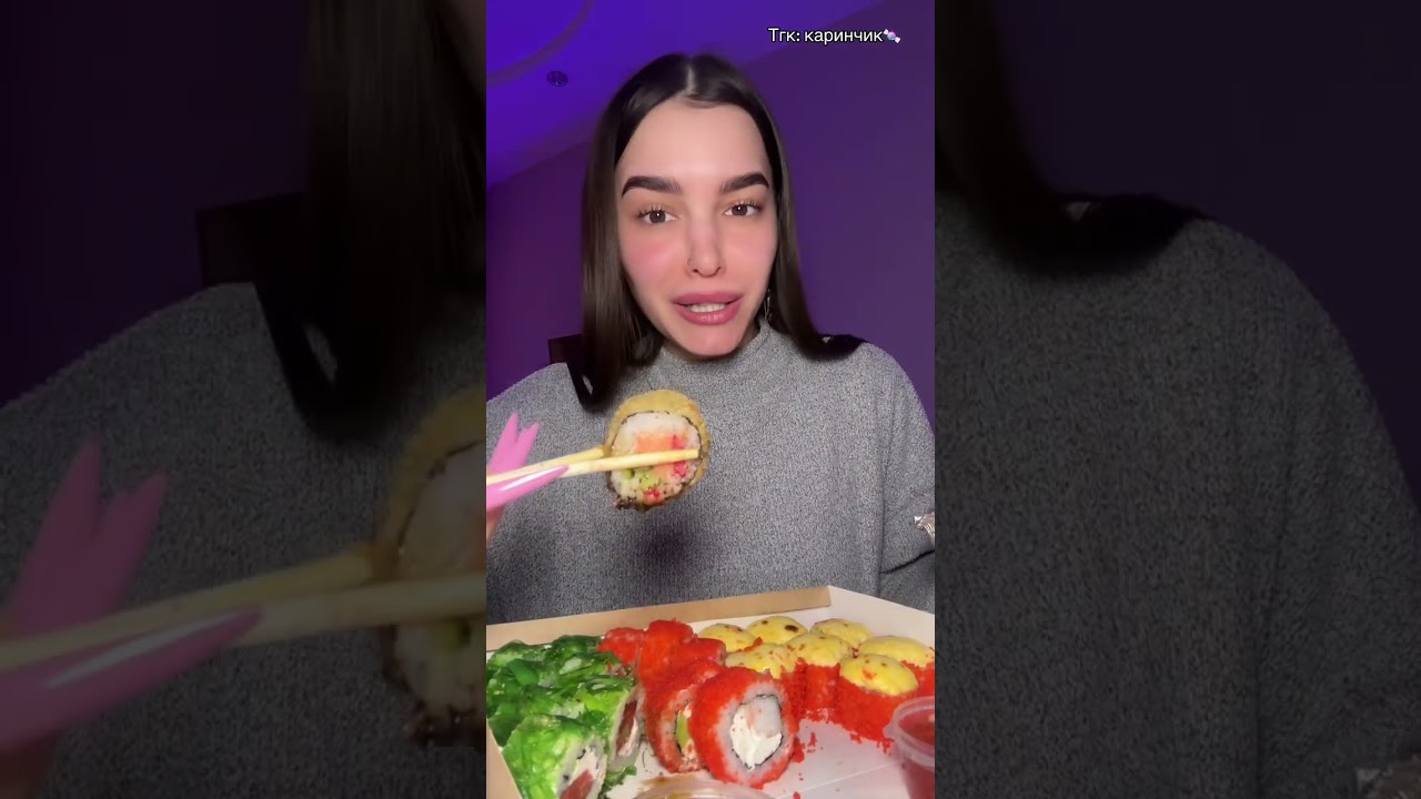 Суши в Минске Tokyo sushi #mukbang #обзорывб #food #еда #асмр #обзор #eat
