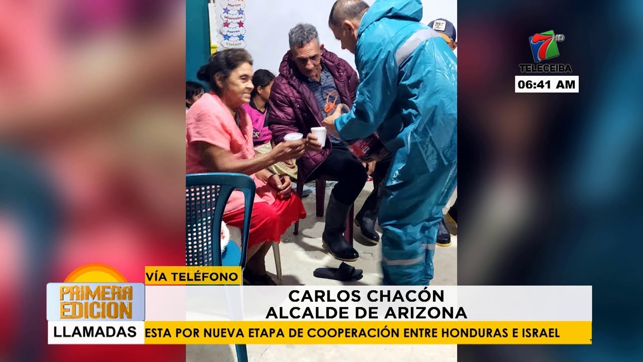 Se registran evacuaciones en Arizona, Atlántida por inundaciones