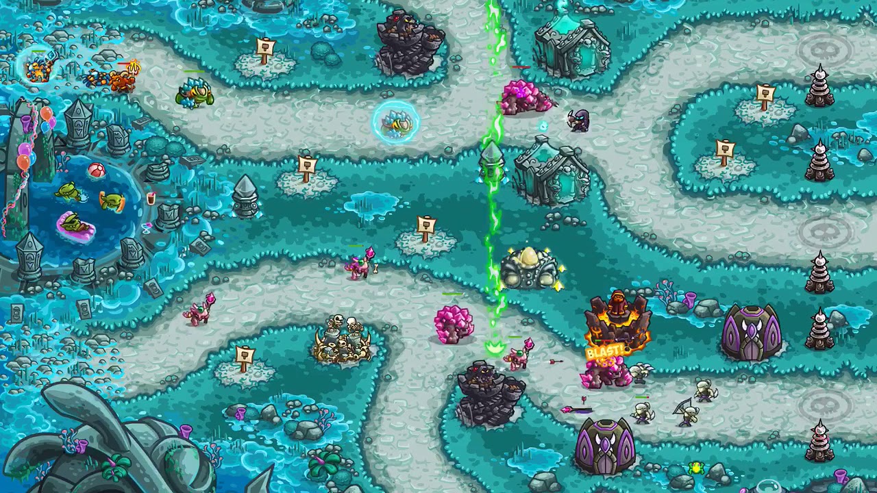 Kingdom Rush Vengeance - POND OF THE SAGE [impossible] [heroic]